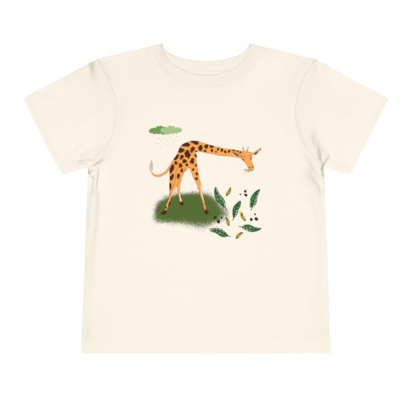 Cute Giraffe Toddler Tee, Animal Shirt, Kids Summer Tee, Playful Toddler Clothes, Gift for Baby Showers, Nursery Decor, Toddler Outfit