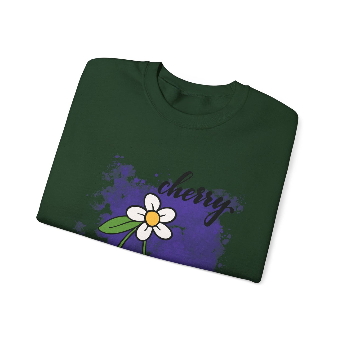 Cherry Blossom Unisex Sweatshirt, Cute Fall Fashion, Cozy Casual Wear, Gift Idea for Friends, Trendy Street Style