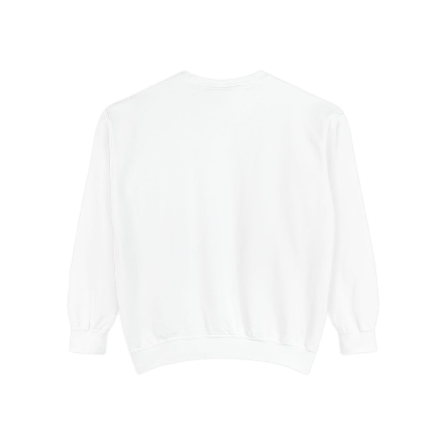 Crab with subtle bubbles and underwater flora Unisex Garment-Dyed Sweatshirt