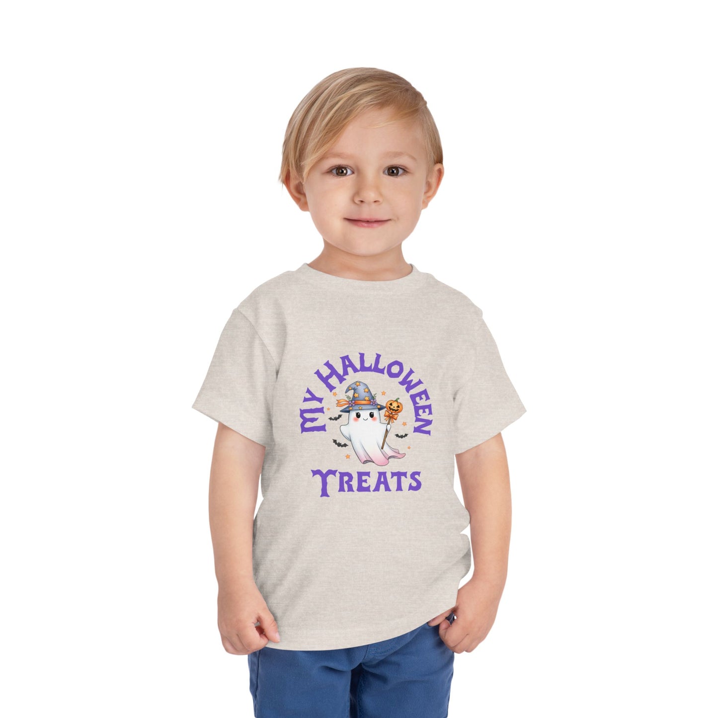 Toddler Halloween Tee, Cute Ghost T-Shirt, My Halloween Treats Shirt, Kids Halloween Costume, Fun Toddler Apparel, Spooky Season Tee