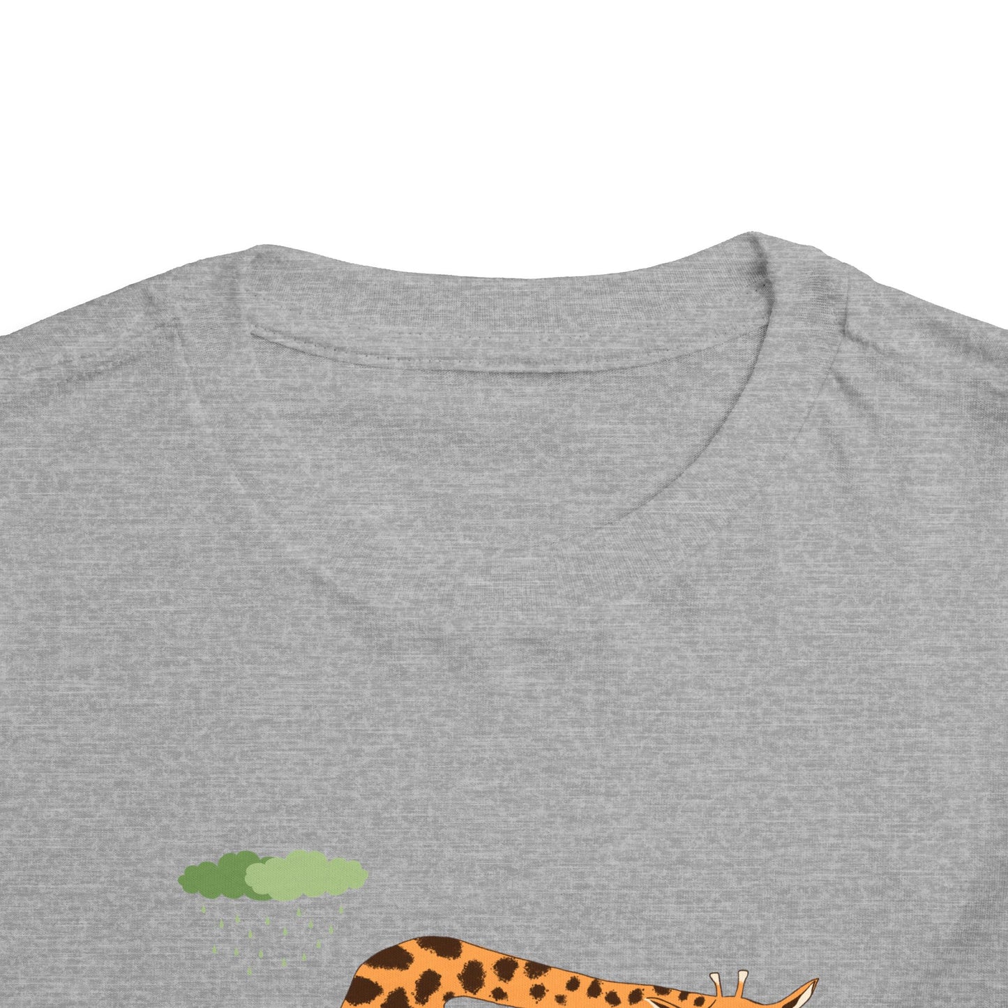 Cute Giraffe Toddler Tee, Animal Shirt, Kids Summer Tee, Playful Toddler Clothes, Gift for Baby Showers, Nursery Decor, Toddler Outfit