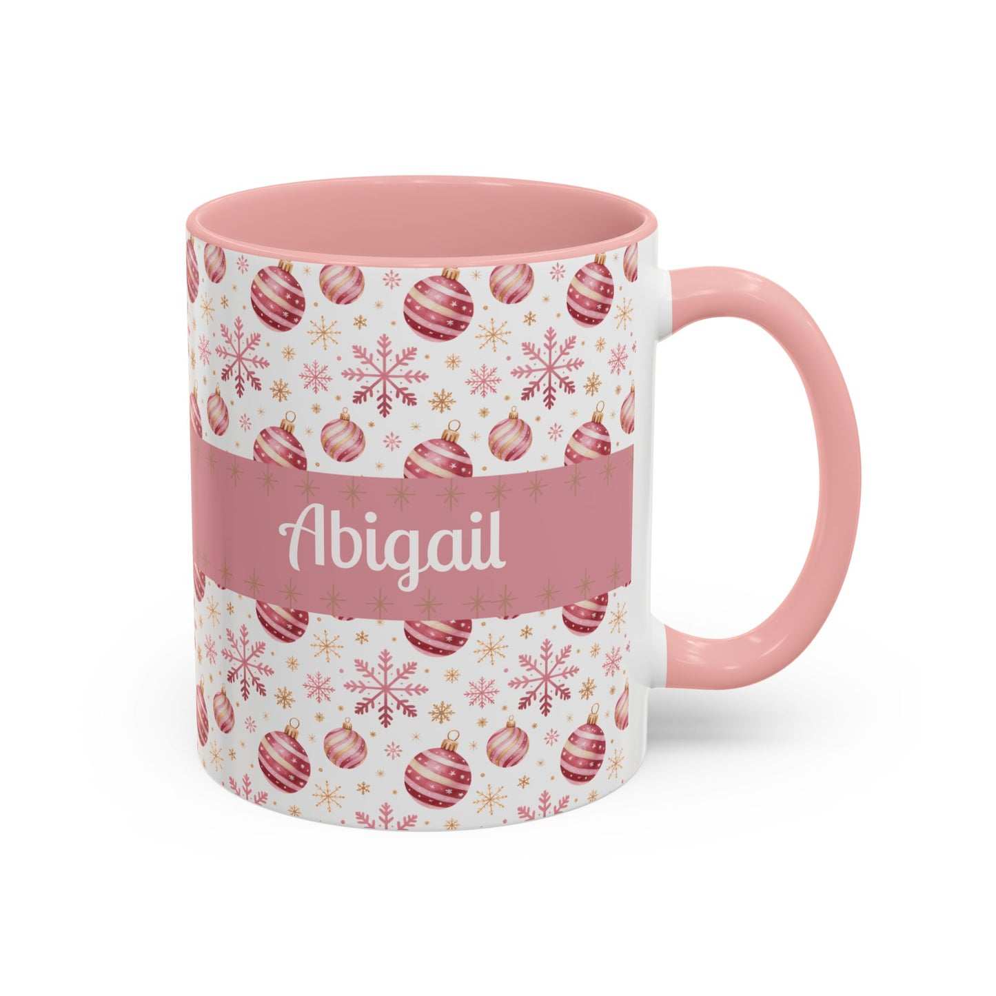 Personalized Holiday Coffee Mug - Custom Name - Festive Christmas Gift, Winter Decor, Family Mug, Personalized Present