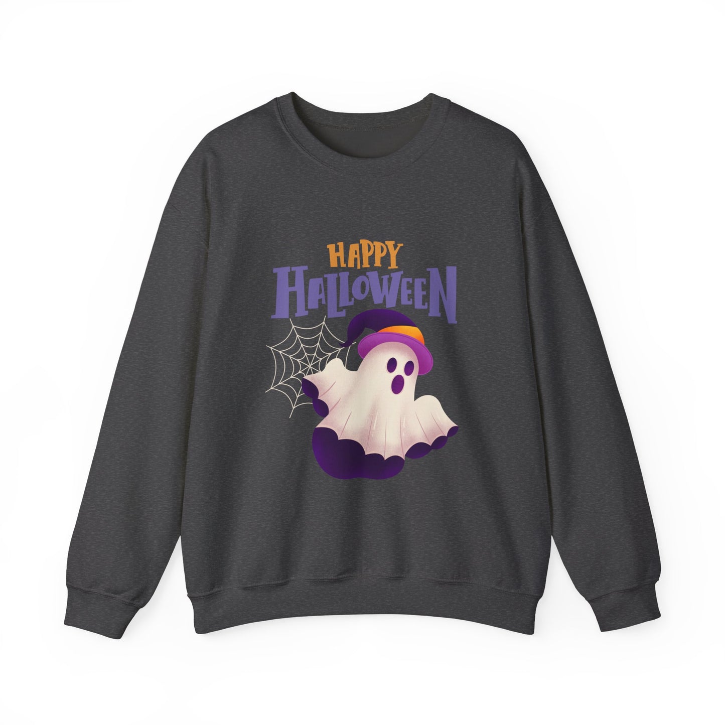 Halloween Ghost Sweatshirt | Unisex Crewneck | Spooky Season Apparel, Halloween Gift, Cozy Outfit, Festival Wear, Autumn Fashion