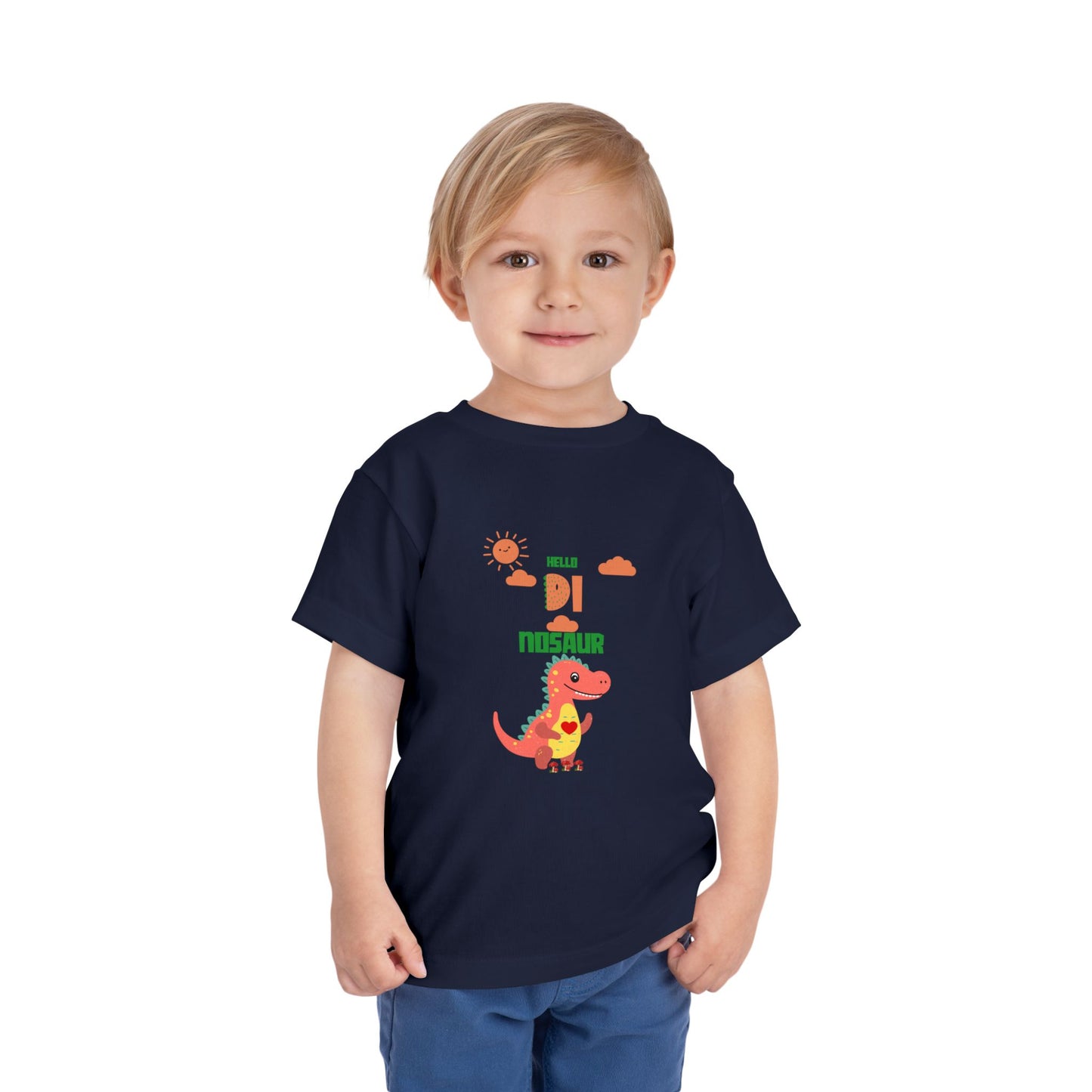Cute Dinosaur Toddler Tee, Fun Kids Shirt, Playful Children Clothing, Birthday Gift, Summer Outfit, Dinosaur Party Tee
