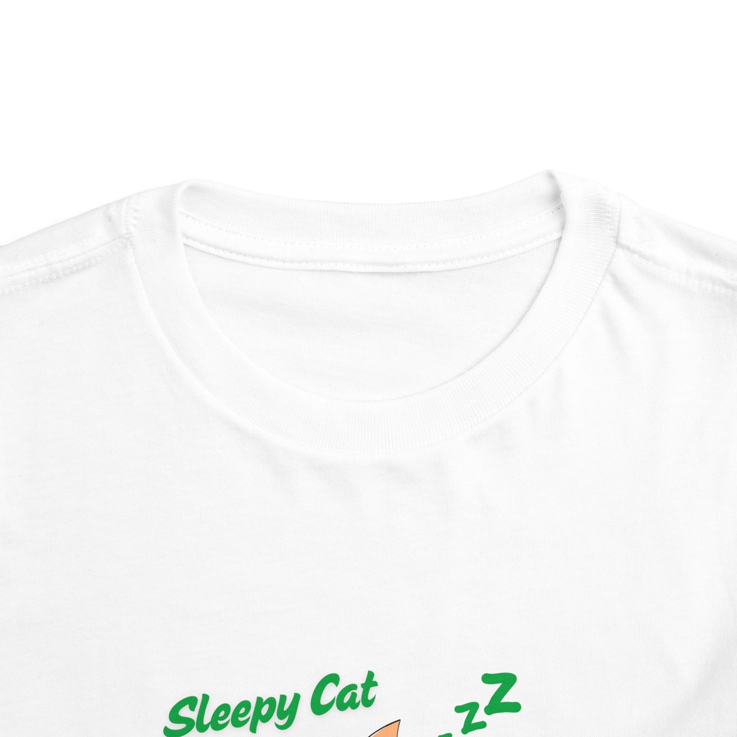 Sleepy Cat Toddler Tee, Cute Kids Shirt, Adorable Toddler Clothing, Cat Lover Gift, Baby Shower Present, Playful Everyday Wear