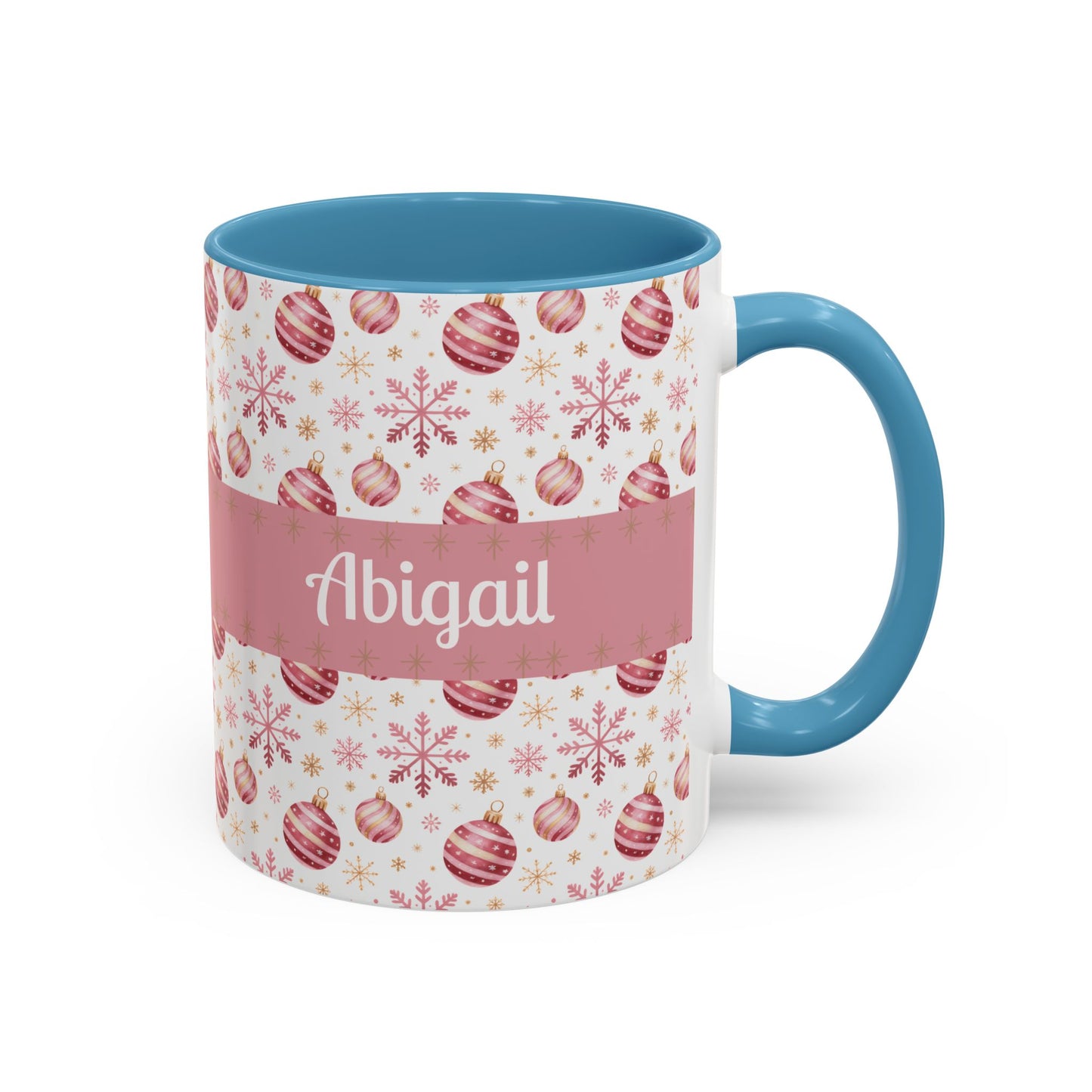 Personalized Holiday Coffee Mug - Custom Name - Festive Christmas Gift, Winter Decor, Family Mug, Personalized Present