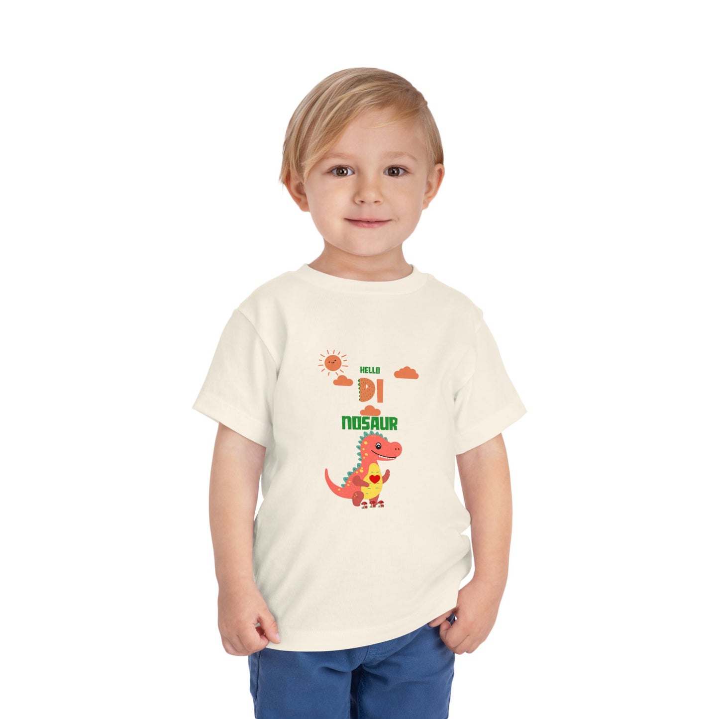 Cute Dinosaur Toddler Tee, Fun Kids Shirt, Playful Children Clothing, Birthday Gift, Summer Outfit, Dinosaur Party Tee