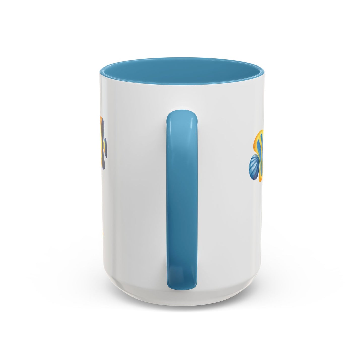 Two fish greet in underwater Coffee Mug