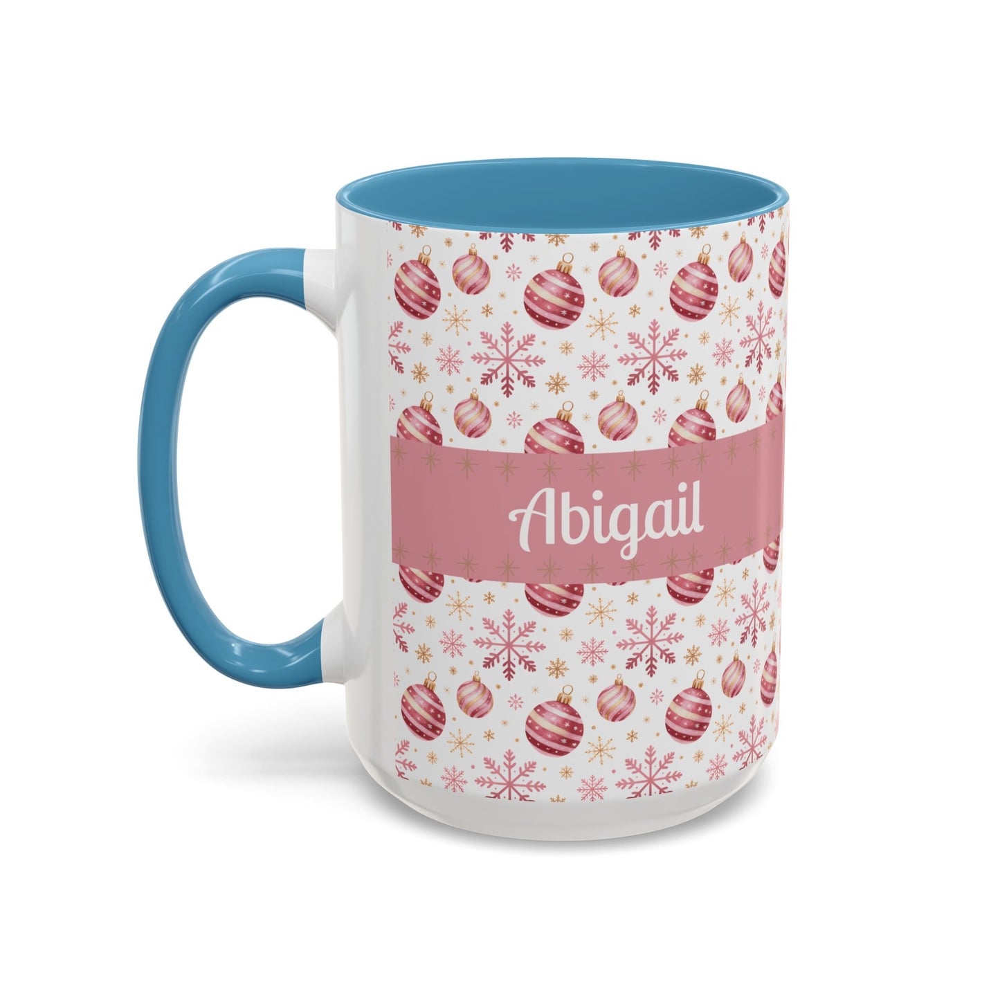 Personalized Holiday Coffee Mug - Custom Name - Festive Christmas Gift, Winter Decor, Family Mug, Personalized Present