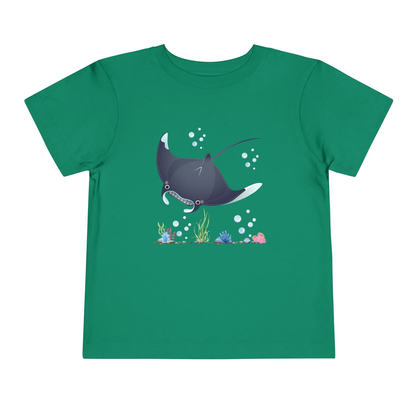 Cute Manta Ray Toddler Tee, Toddler Shirt, Ocean Theme T-Shirt, Kids Summer Apparel, Beach Gift, Playtime Tee