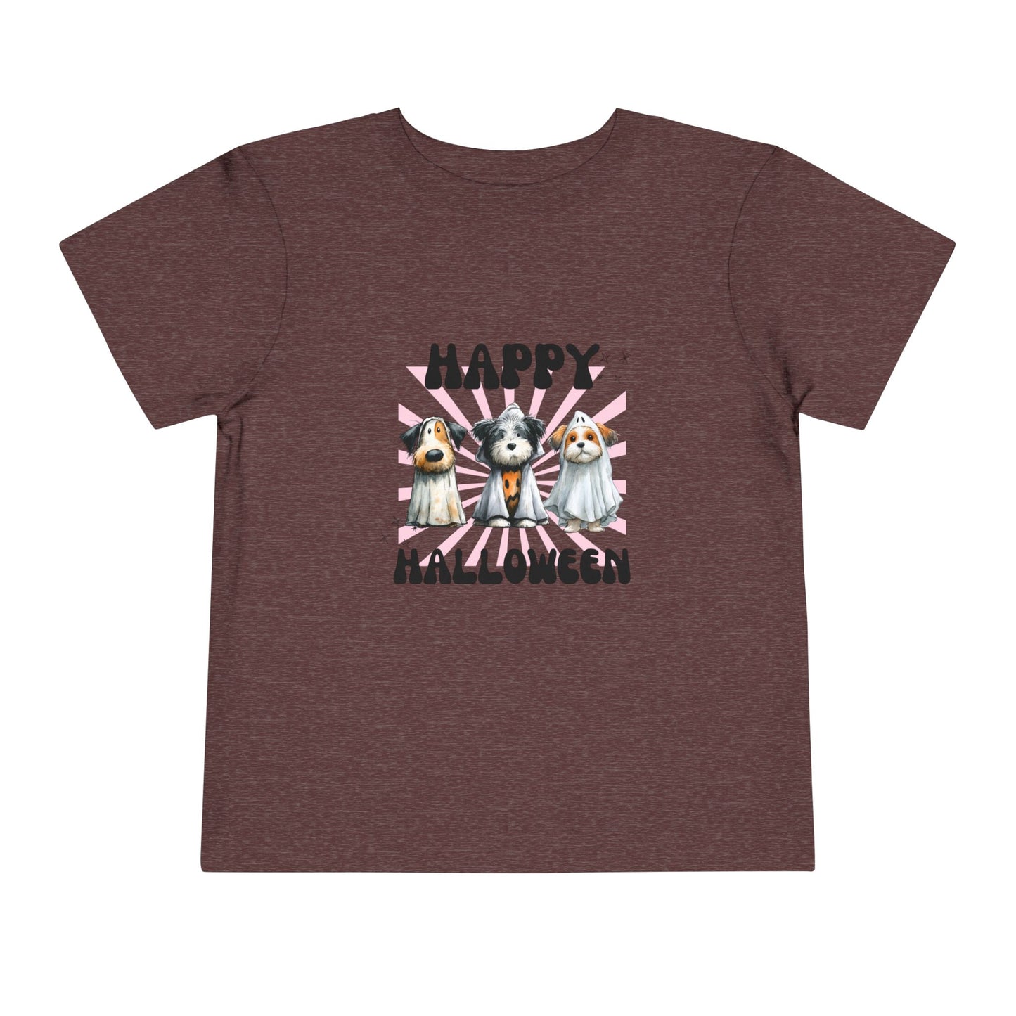 Toddler Halloween Tee - Cute Dog Design, Kids Halloween Shirt, Toddler Costume Shirt, Fun Playwear, Birthday Gift, Dog Lover Tee