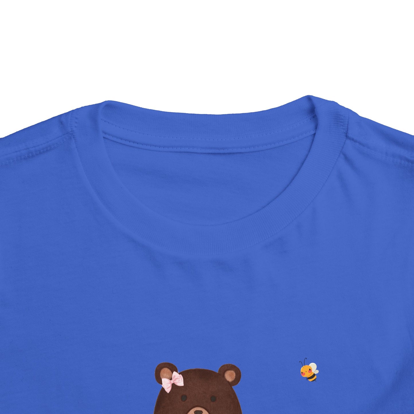 Adorable Bear Toddler Tee, Cute Animal Shirt, Gift for Kids, Birthday Party Outfit, Nature Lover's Apparel