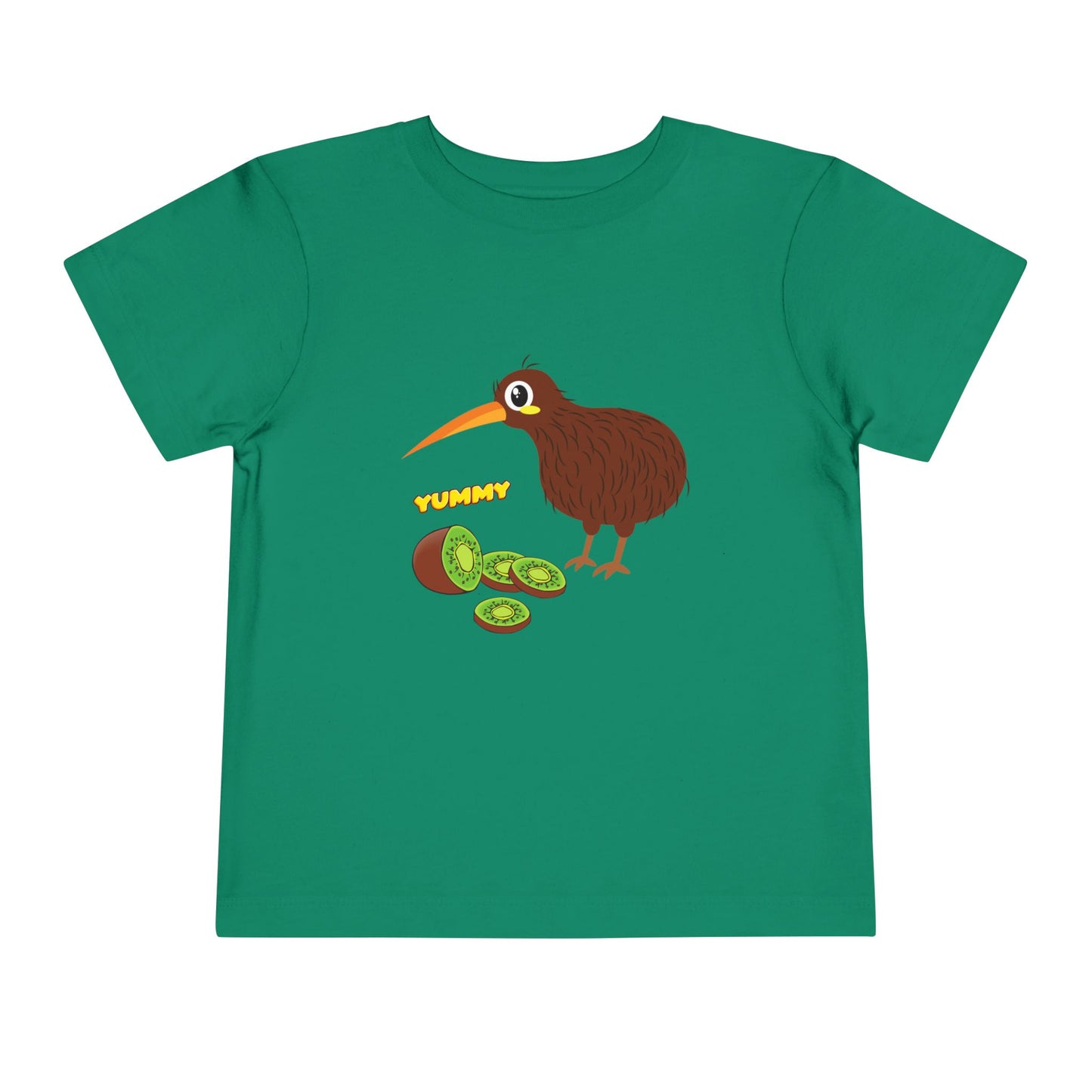 Adorable Kiwi Bird Toddler Tee, Cute Kids Shirt, Fun Toddler Gift, Playful Short Sleeve Tee, Baby Shower Present, Summer Outfit