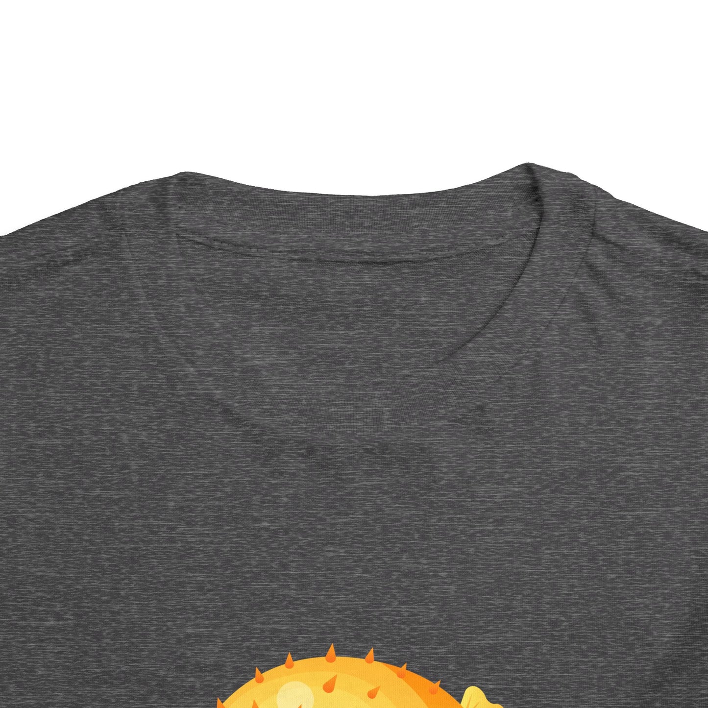 Cute Pufferfish Toddler Tee, Fun Kids T-Shirt, Beach Day Outfit, Summer Fun Apparel, Marine Life Tee