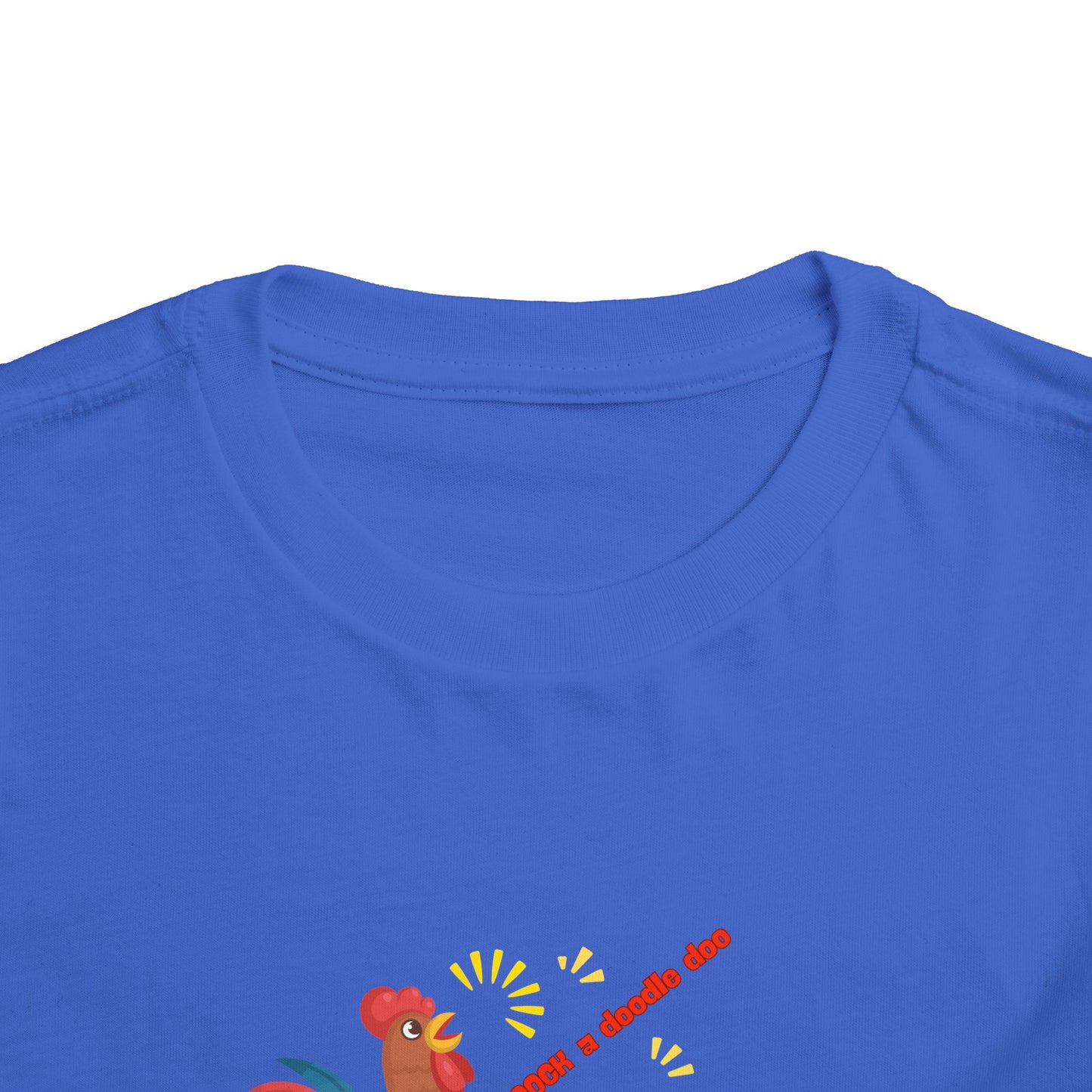 Rooster & Tractor Toddler Tee - Farm Animal Shirt, Cute Toddler Outfit, Birthday Gift, Kids Apparel, Farm Themed Clothing