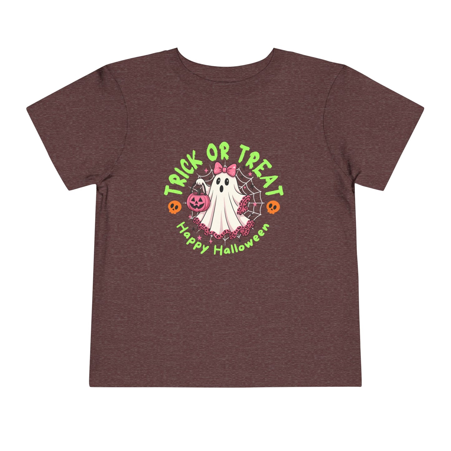 Halloween Toddler T-Shirt, Trick or Treat Tee, Kids Costume Shirt, Spooky Season Apparel, Fall Holiday Gift