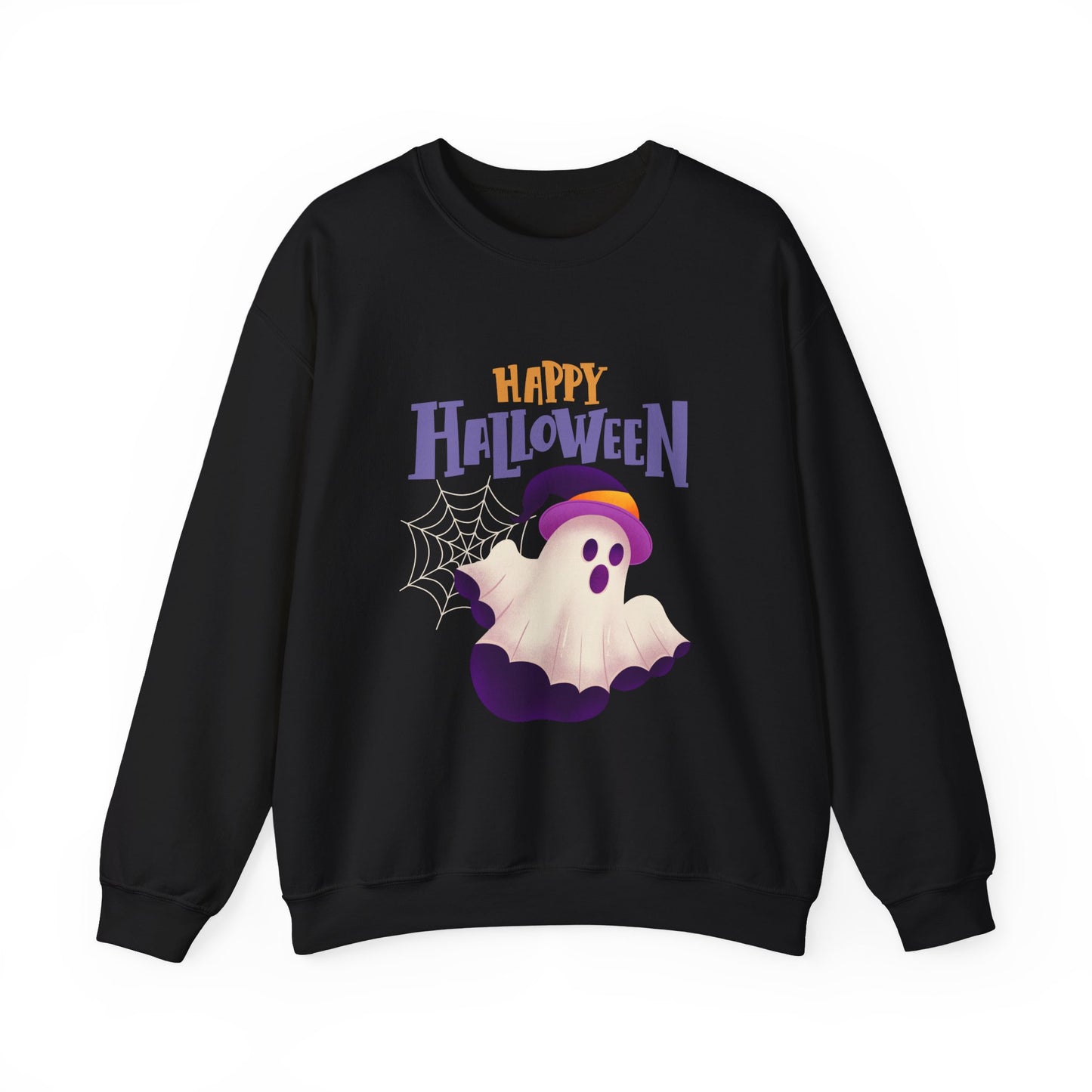 Halloween Ghost Sweatshirt | Unisex Crewneck | Spooky Season Apparel, Halloween Gift, Cozy Outfit, Festival Wear, Autumn Fashion