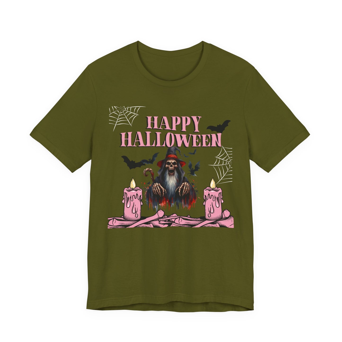 Happy Halloween Unisex T-Shirt | Spooky Seasonal Tee, Halloween Apparel, Ghostly Gifts, Casual Wear, October Celebration Shirt