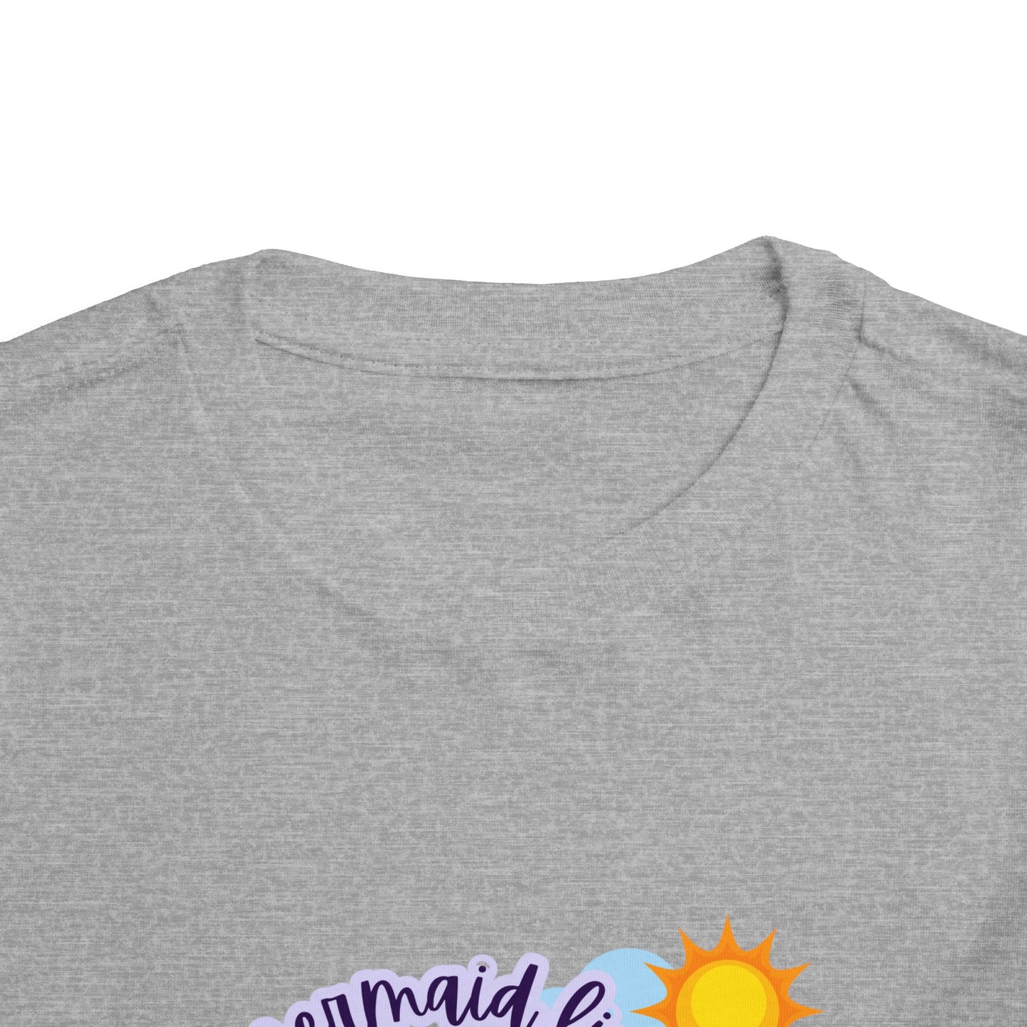 Mermaid Live Toddler Tee, Fun Summer Shirt, Cute Kids Clothing, Beach Outfit, Birthday Gift, Playtime Essential