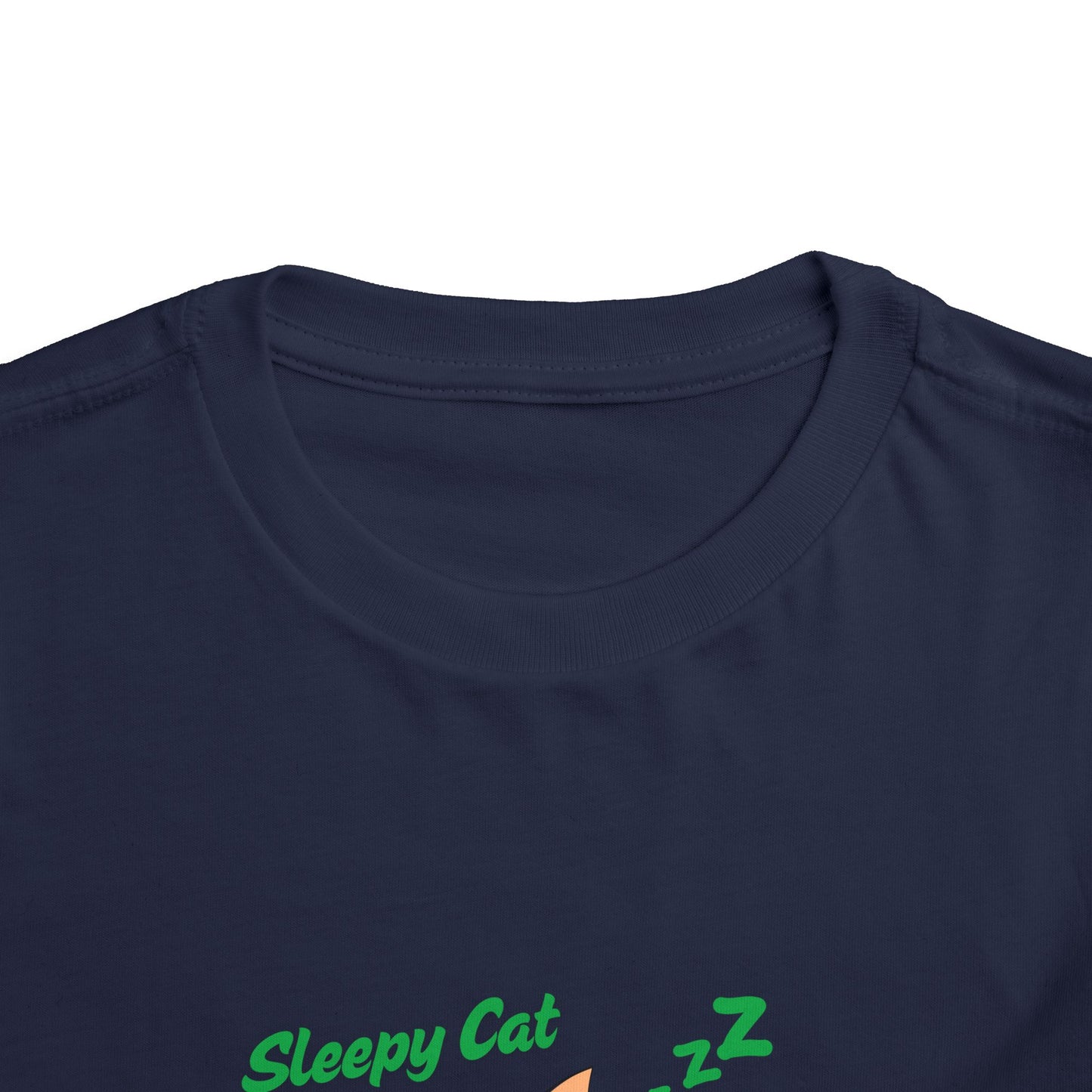 Sleepy Cat Toddler Tee, Cute Kids Shirt, Adorable Toddler Clothing, Cat Lover Gift, Baby Shower Present, Playful Everyday Wear