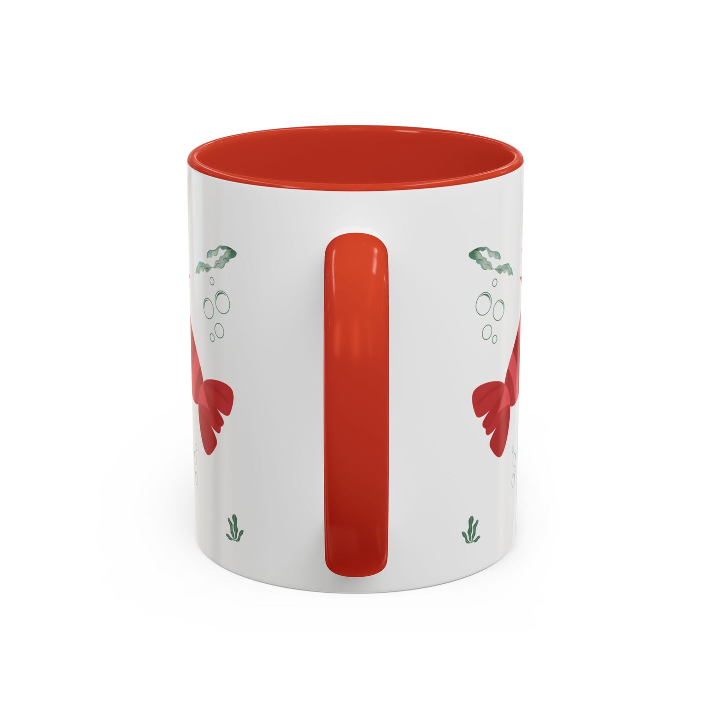 Red crayfish in an aquatic environment Coffee Mug