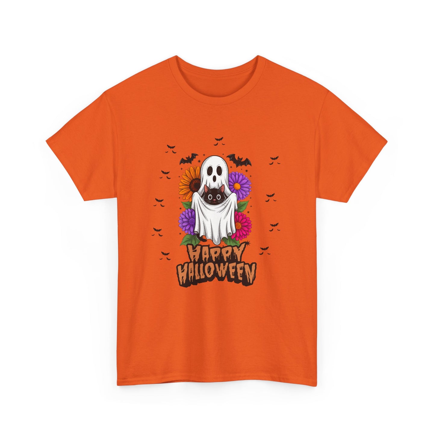 Halloween Ghost Unisex Tee, Perfect for Trick-or-Treating, Spooky Season Shirts, Fall Vibes, Halloween Party Attire