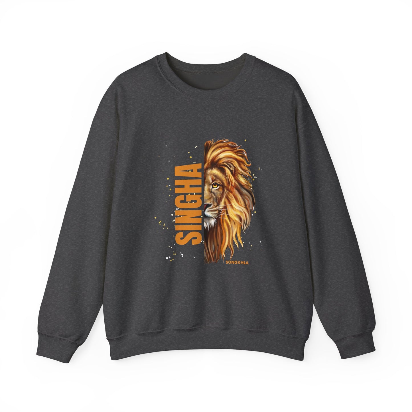 Majestic Lion Sweatshirt | Unisex Heavy Blend™ Crewneck | Gift for Animal Lovers, Stylish Fashion, Cozy Outfit, Unique Design, Casual Wear