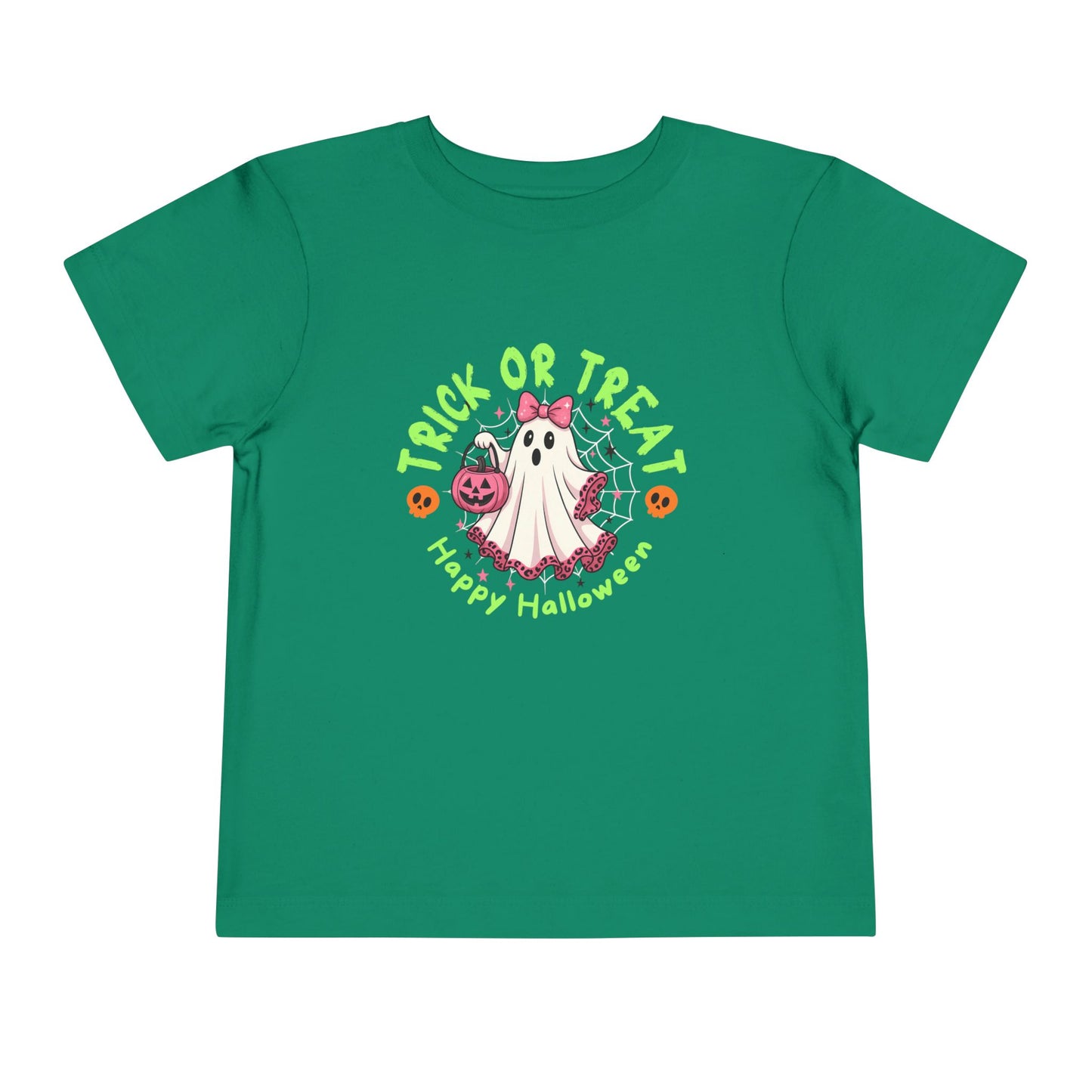 Halloween Toddler T-Shirt, Trick or Treat Tee, Kids Costume Shirt, Spooky Season Apparel, Fall Holiday Gift