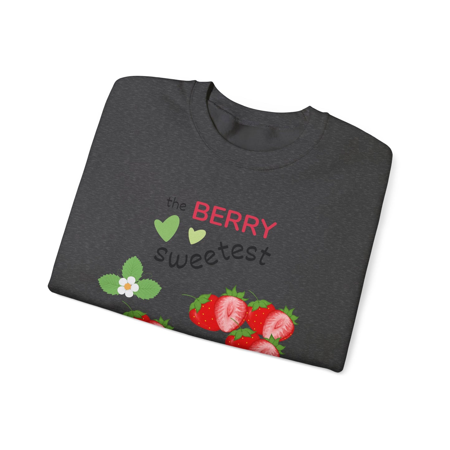Berry Sweet Unisex Crewneck Sweatshirt - Cozy Gift, Perfect for Fall, Valentine's Day, Strawberry Lovers, Everyday Comfort