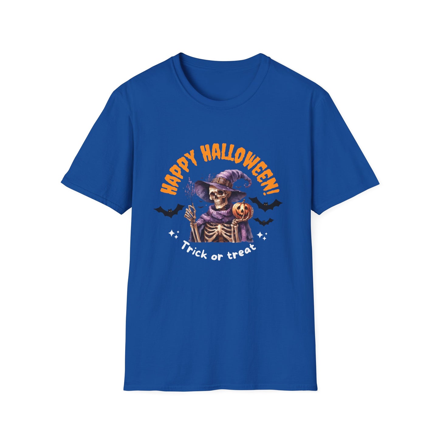 Halloween Skeleton Unisex T-Shirt, Spooky Graphic Tee, Fall Fashion, Party Wear, Halloween Costume, Gift for Friends