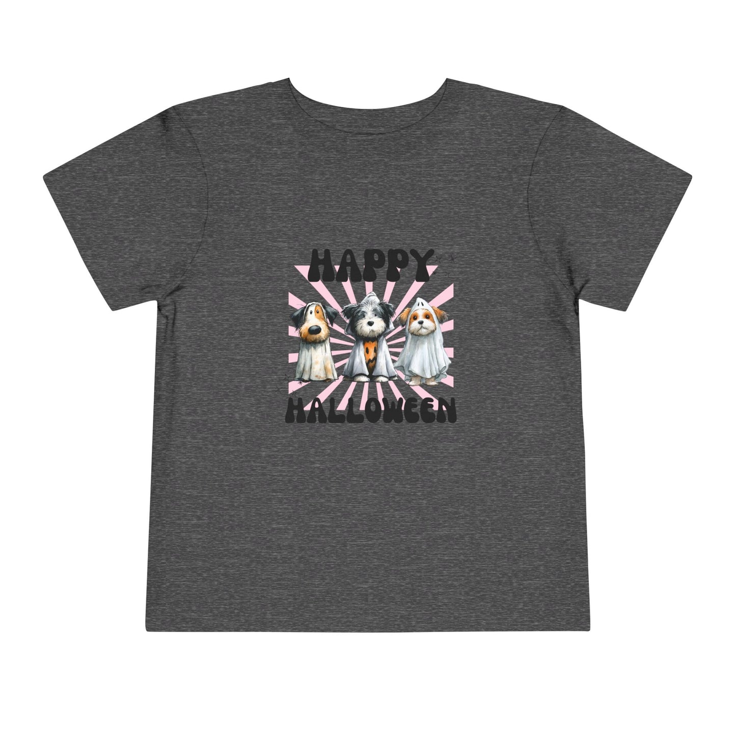 Toddler Halloween Tee - Cute Dog Design, Kids Halloween Shirt, Toddler Costume Shirt, Fun Playwear, Birthday Gift, Dog Lover Tee