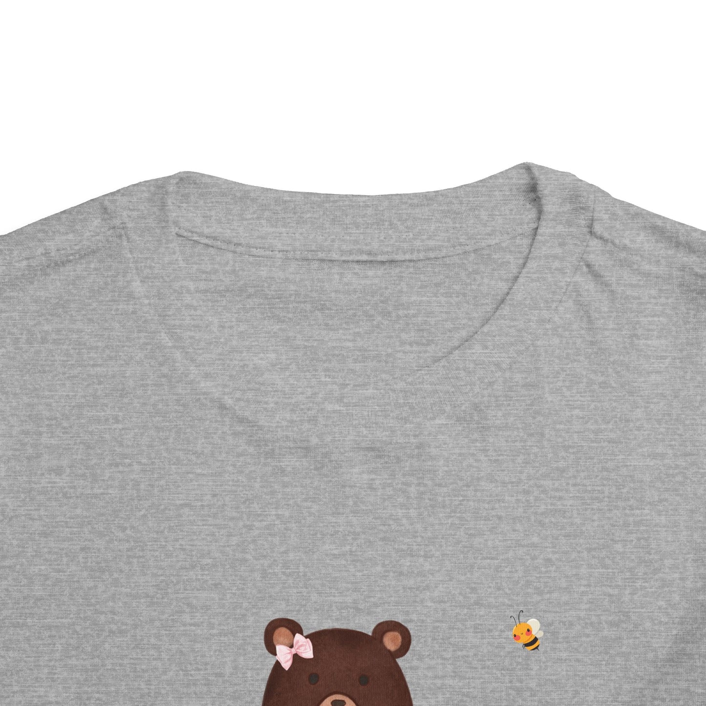 Adorable Bear Toddler Tee, Cute Animal Shirt, Gift for Kids, Birthday Party Outfit, Nature Lover's Apparel
