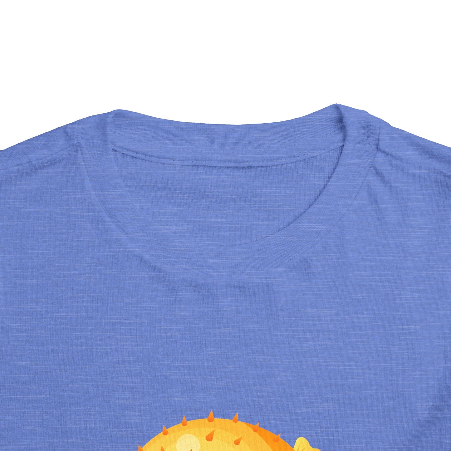 Cute Pufferfish Toddler Tee, Fun Kids T-Shirt, Beach Day Outfit, Summer Fun Apparel, Marine Life Tee