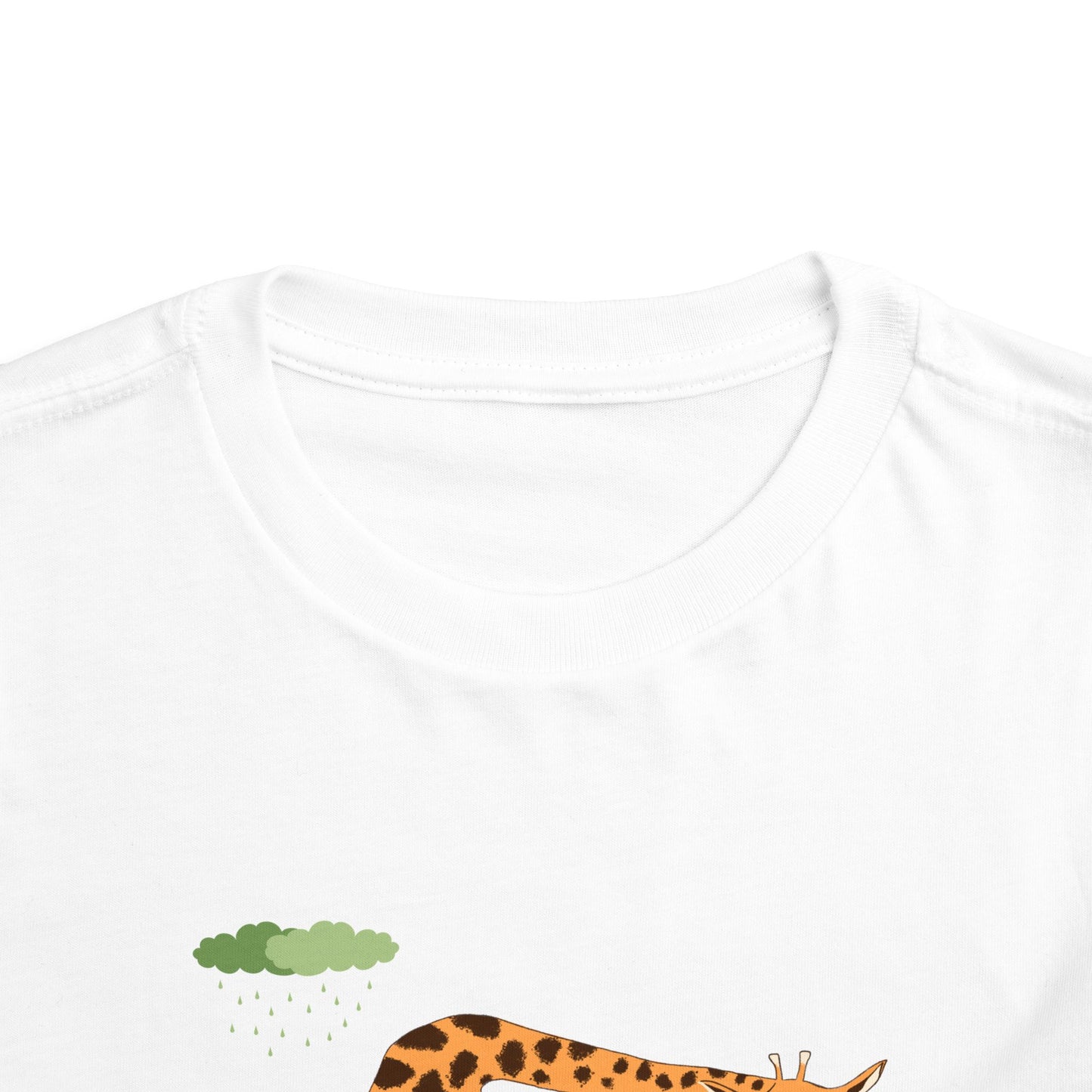 Cute Giraffe Toddler Tee, Animal Shirt, Kids Summer Tee, Playful Toddler Clothes, Gift for Baby Showers, Nursery Decor, Toddler Outfit