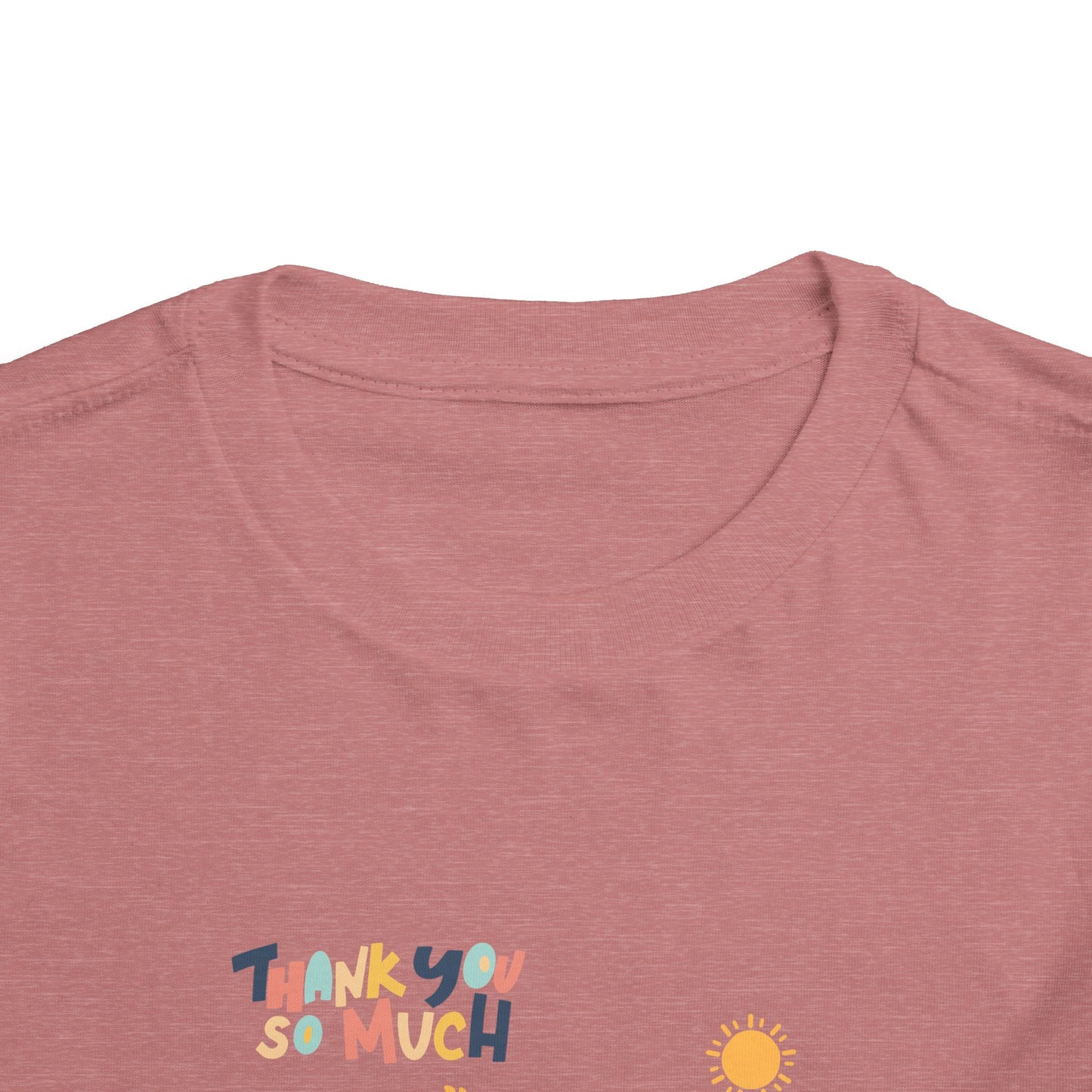 Thank You So Much Toddler Tee, Cute Kids T-Shirt, Birthday Gift, Summer Outfit, Toddler Apparel, Happy Vibes, Animal Tee