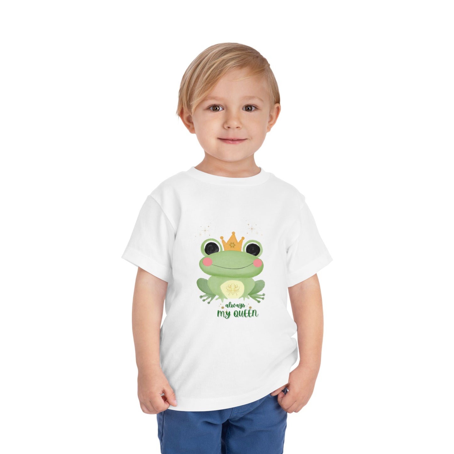 Cute Frog Toddler Tee - Perfect Gift for Birthdays, Playdates, Summer Outings, Baby Showers, Cute Kids Clothing