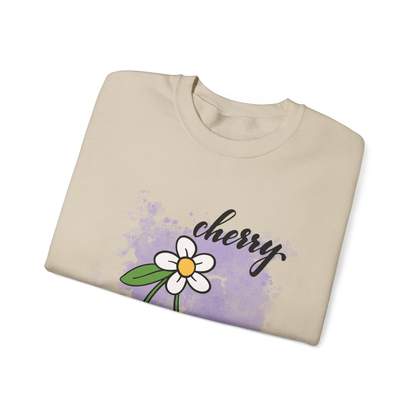 Cherry Blossom Unisex Sweatshirt, Cute Fall Fashion, Cozy Casual Wear, Gift Idea for Friends, Trendy Street Style