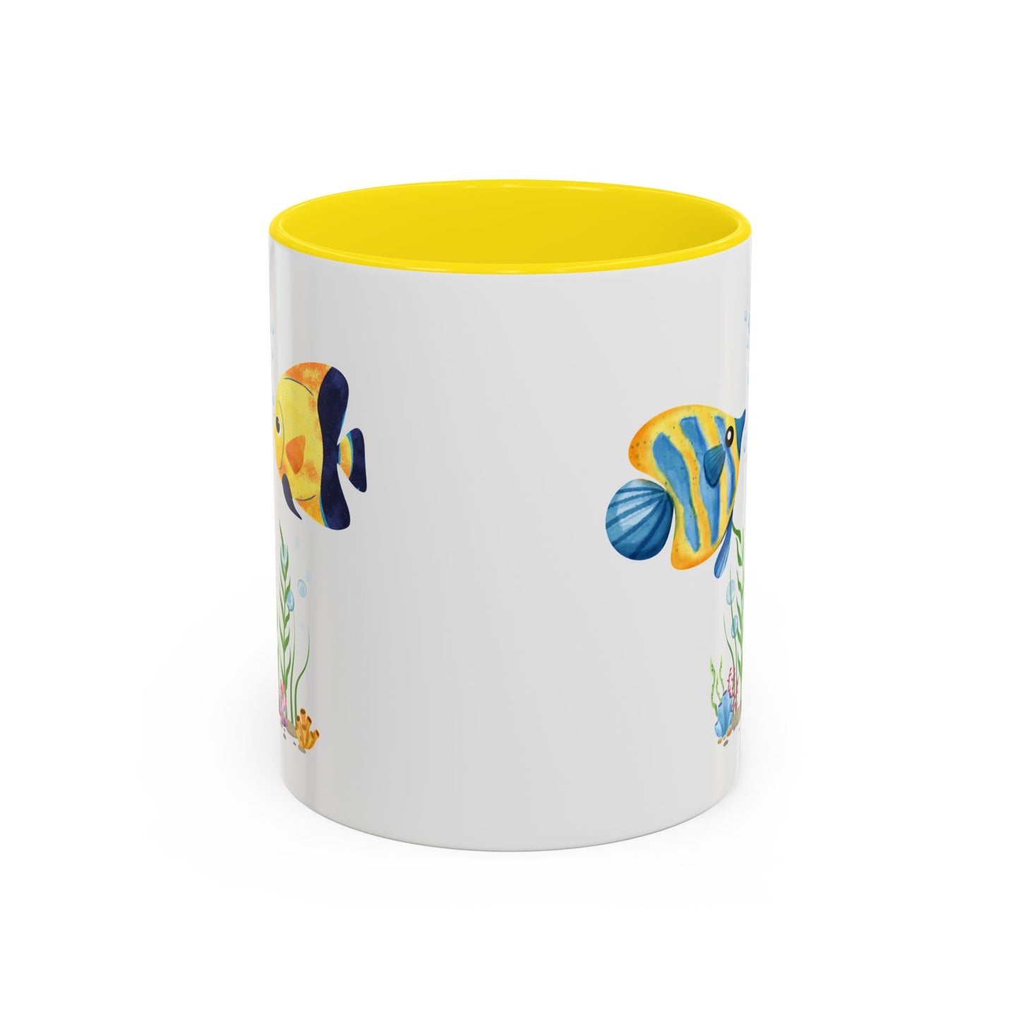 Two fish greet in underwater Coffee Mug