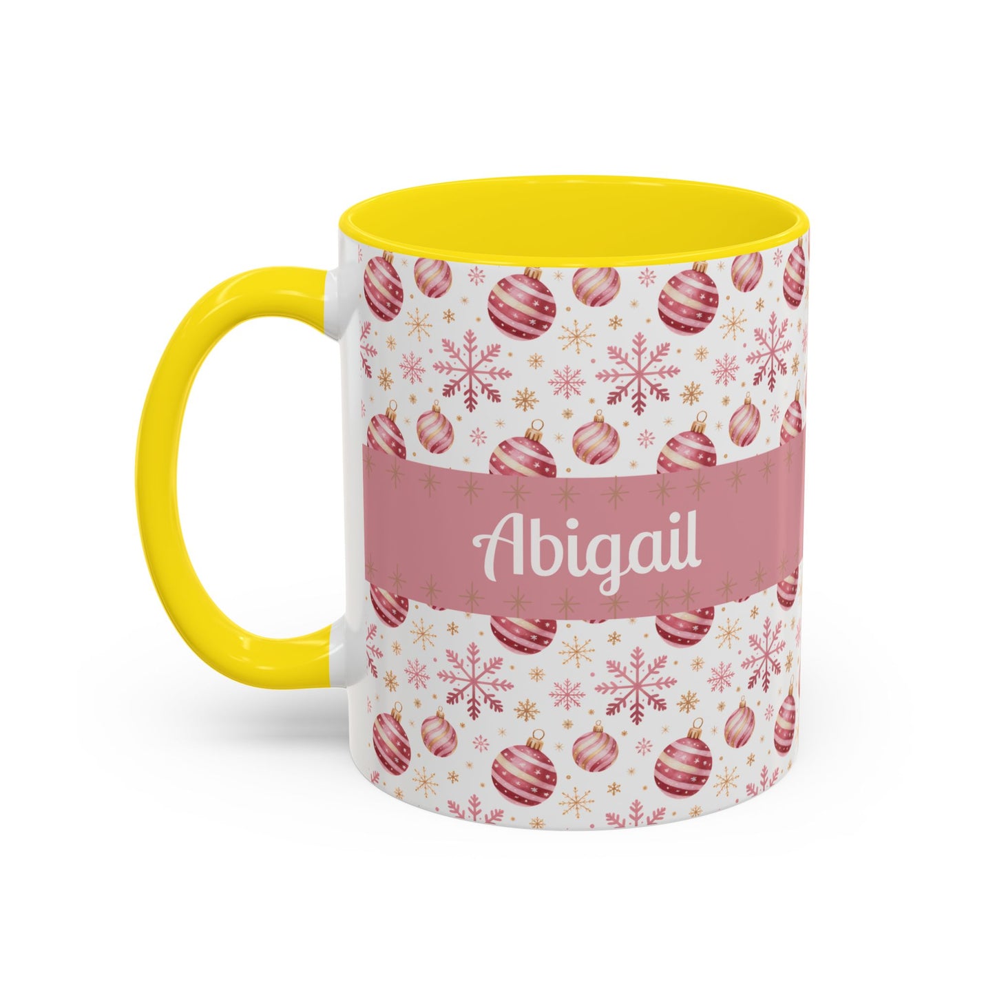 Personalized Holiday Coffee Mug - Custom Name - Festive Christmas Gift, Winter Decor, Family Mug, Personalized Present