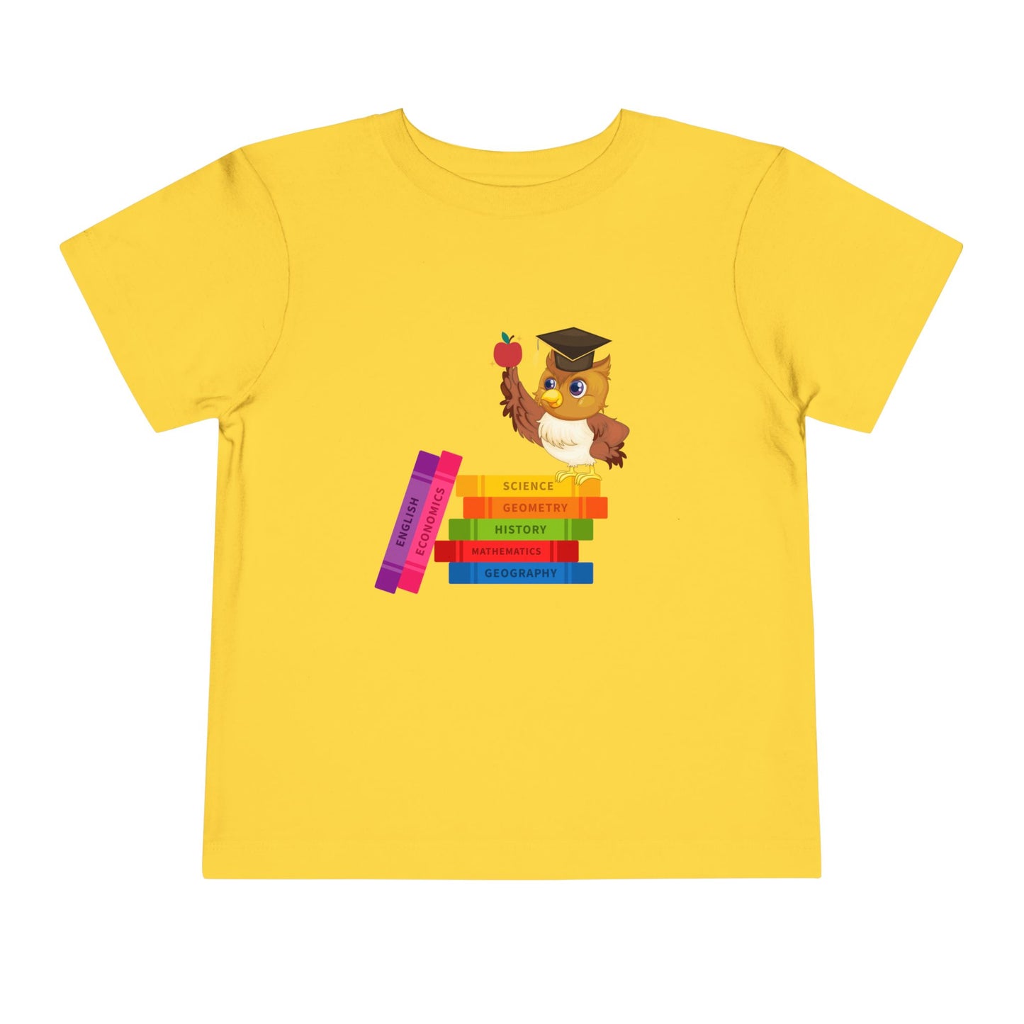 Graduation Owl Toddler Tee, Kids Graduation Gift, Cute Animal Shirt, Back to School Outfit, Book Lover Apparel, Preschool Tee