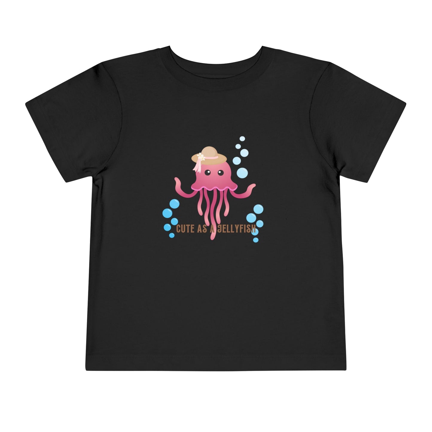 Cute Jellyfish Toddler Tee, Kids Summer Shirt, Birthday Gift, Ocean Theme Apparel, Cute as a Jellyfish Design