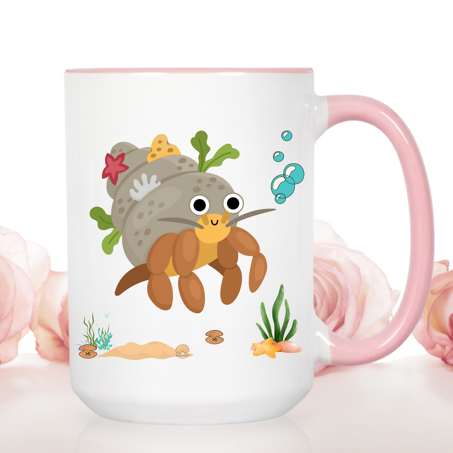 Hermit crab with shell underwater Coffee Mug