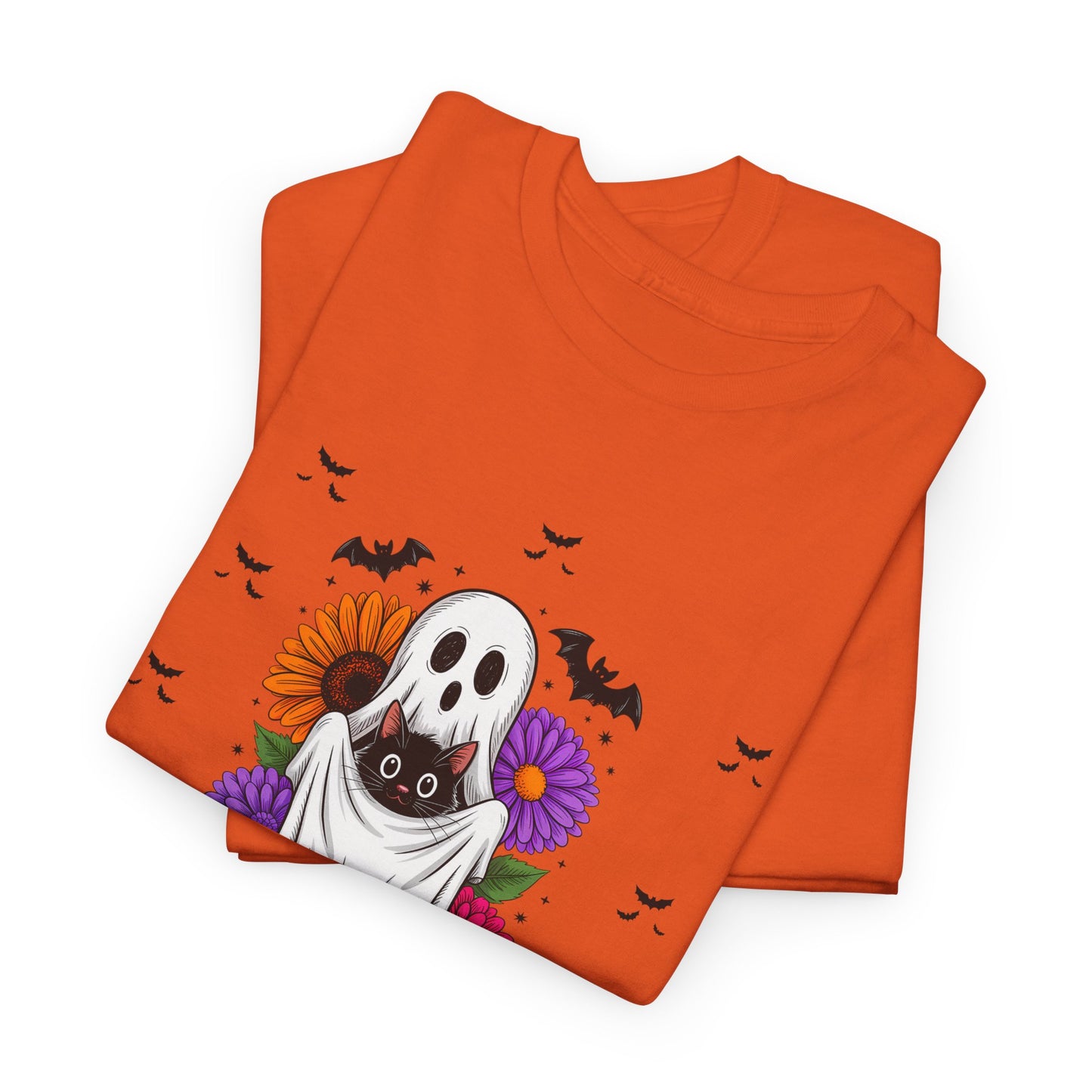 Halloween Ghost Unisex Tee, Perfect for Trick-or-Treating, Spooky Season Shirts, Fall Vibes, Halloween Party Attire