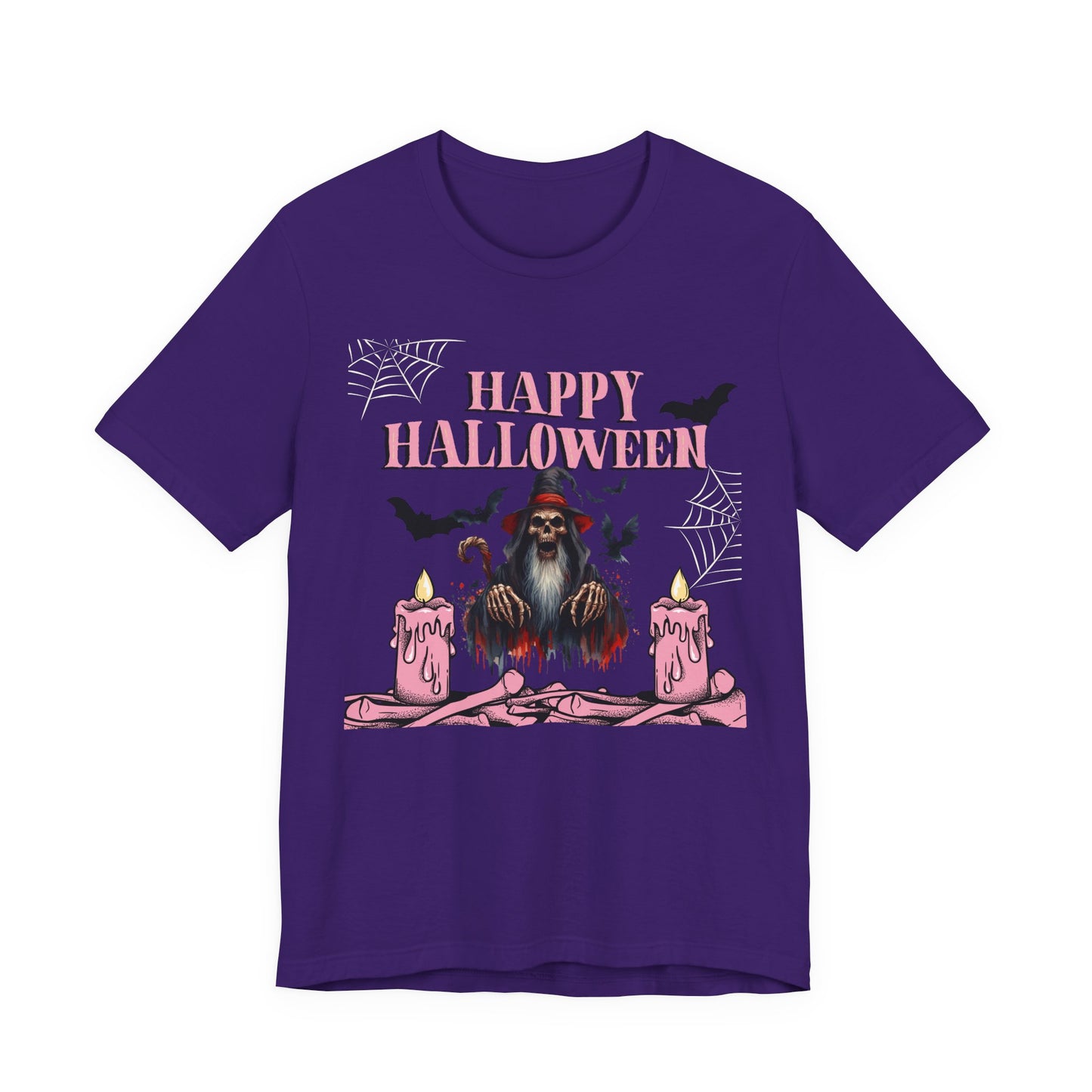 Happy Halloween Unisex T-Shirt | Spooky Seasonal Tee, Halloween Apparel, Ghostly Gifts, Casual Wear, October Celebration Shirt