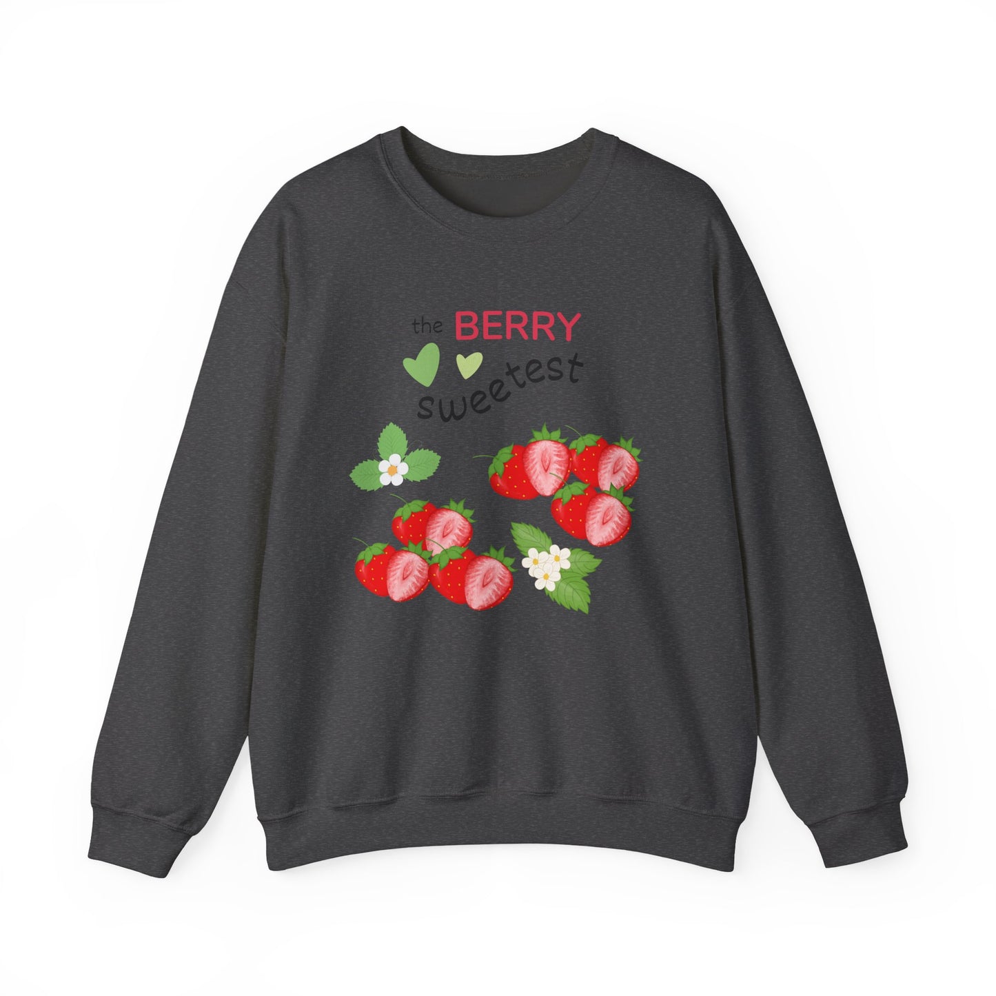 Berry Sweet Unisex Crewneck Sweatshirt - Cozy Gift, Perfect for Fall, Valentine's Day, Strawberry Lovers, Everyday Comfort