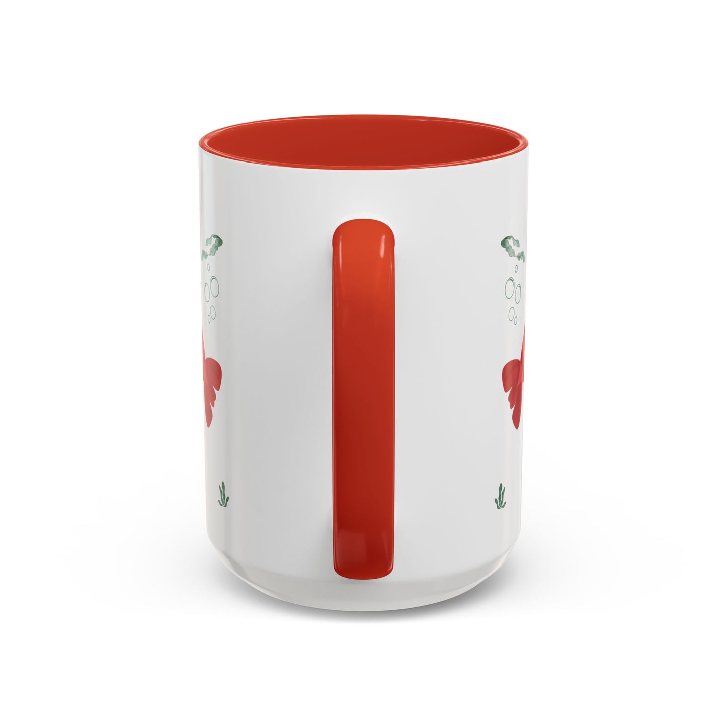 Red crayfish in an aquatic environment Coffee Mug