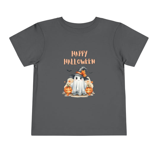 Toddler Halloween Tee, Spooky Ghost Shirt, Cute Kids Halloween Costume, Fall Celebration Top, Pumpkin Themed Tee