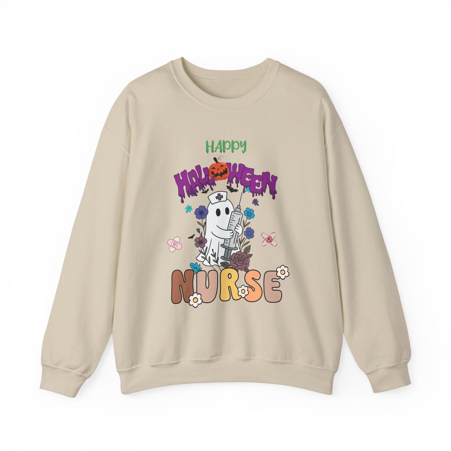 Happy Halloween Nurse Sweatshirt, Unisex Crewneck Sweatshirt for Nurses, Cozy Halloween Apparel, Fall Celebration Clothing, Perfect [...]