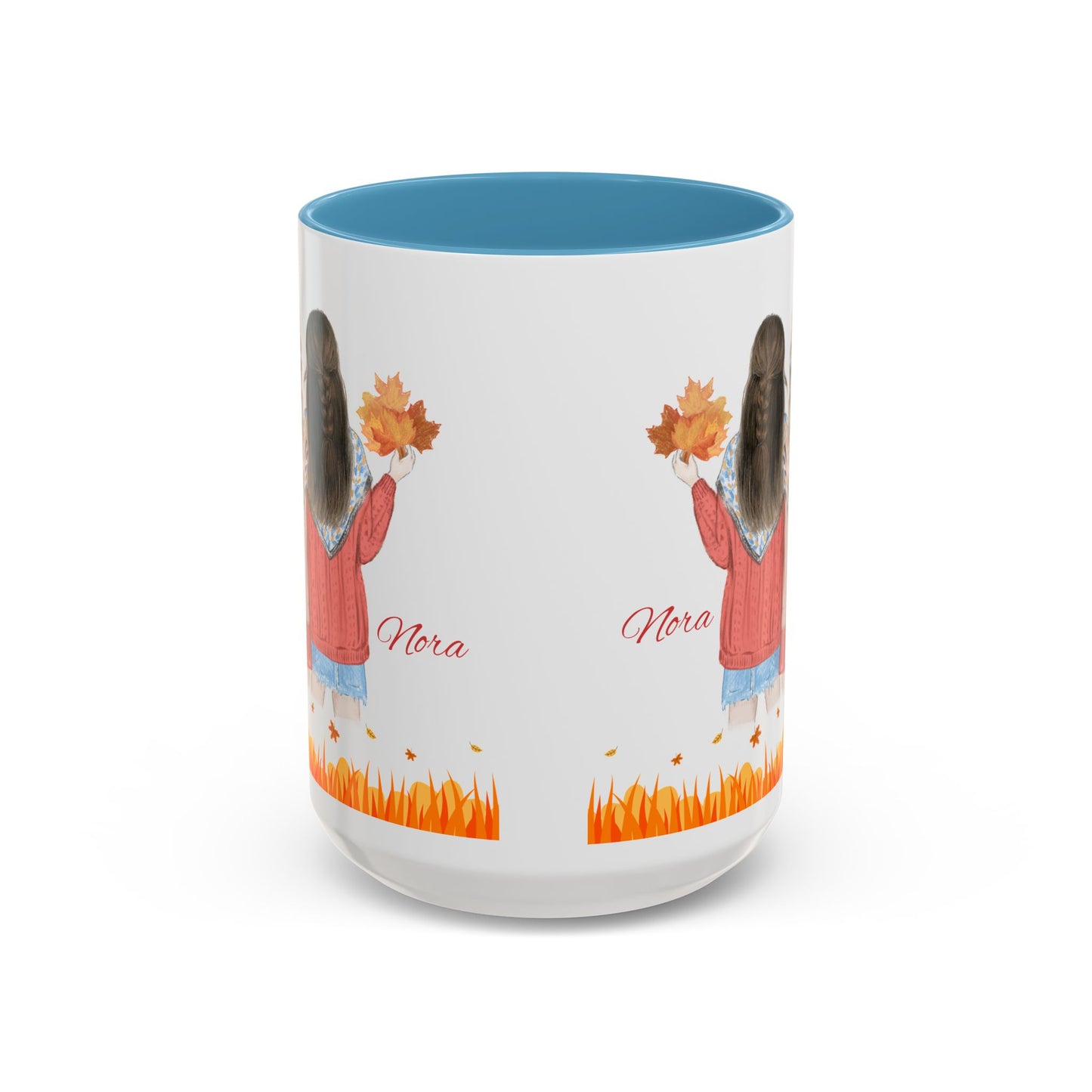 Autumn Friendship Coffee Mug with Personalized Names
