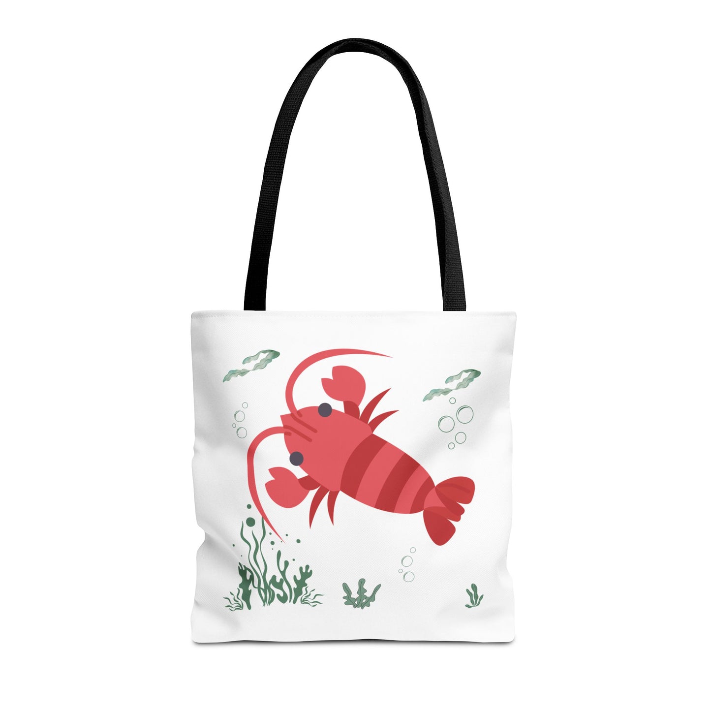 Red crayfish in an aquatic environment Tote Bag